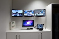 New Chiro facility. Audio Visual (AV) Equipment. Photo by Effy Alexakis, Photowrite.